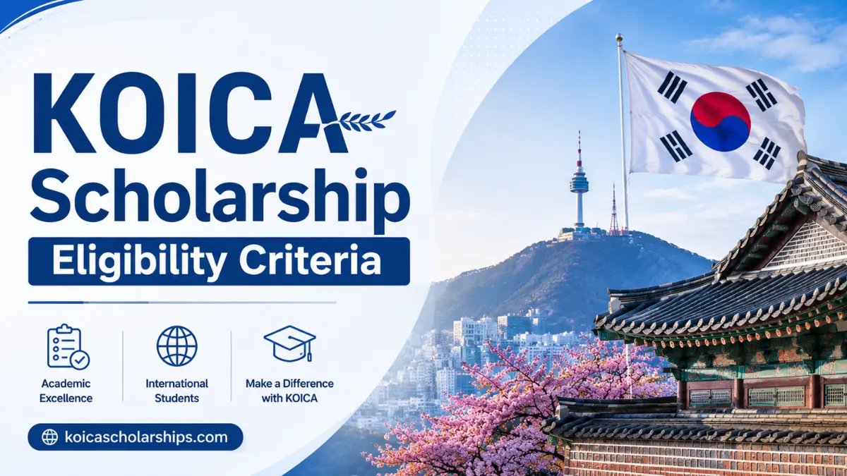 KOICA Scholarship Eligibility Criteria